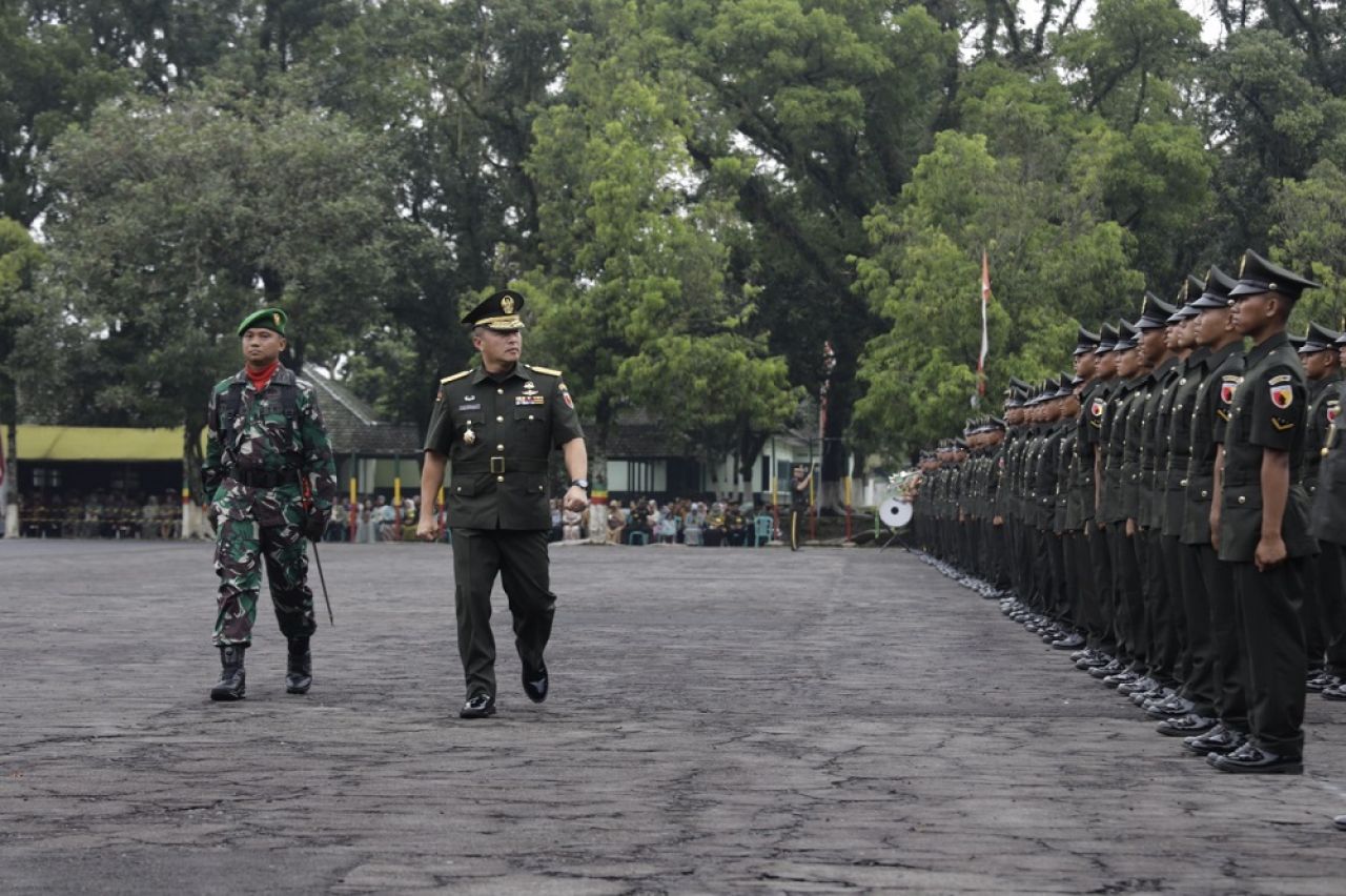 Mantan Siswa Secaba Rindam V Brawijaya Resmi Dilantik Berpangkat