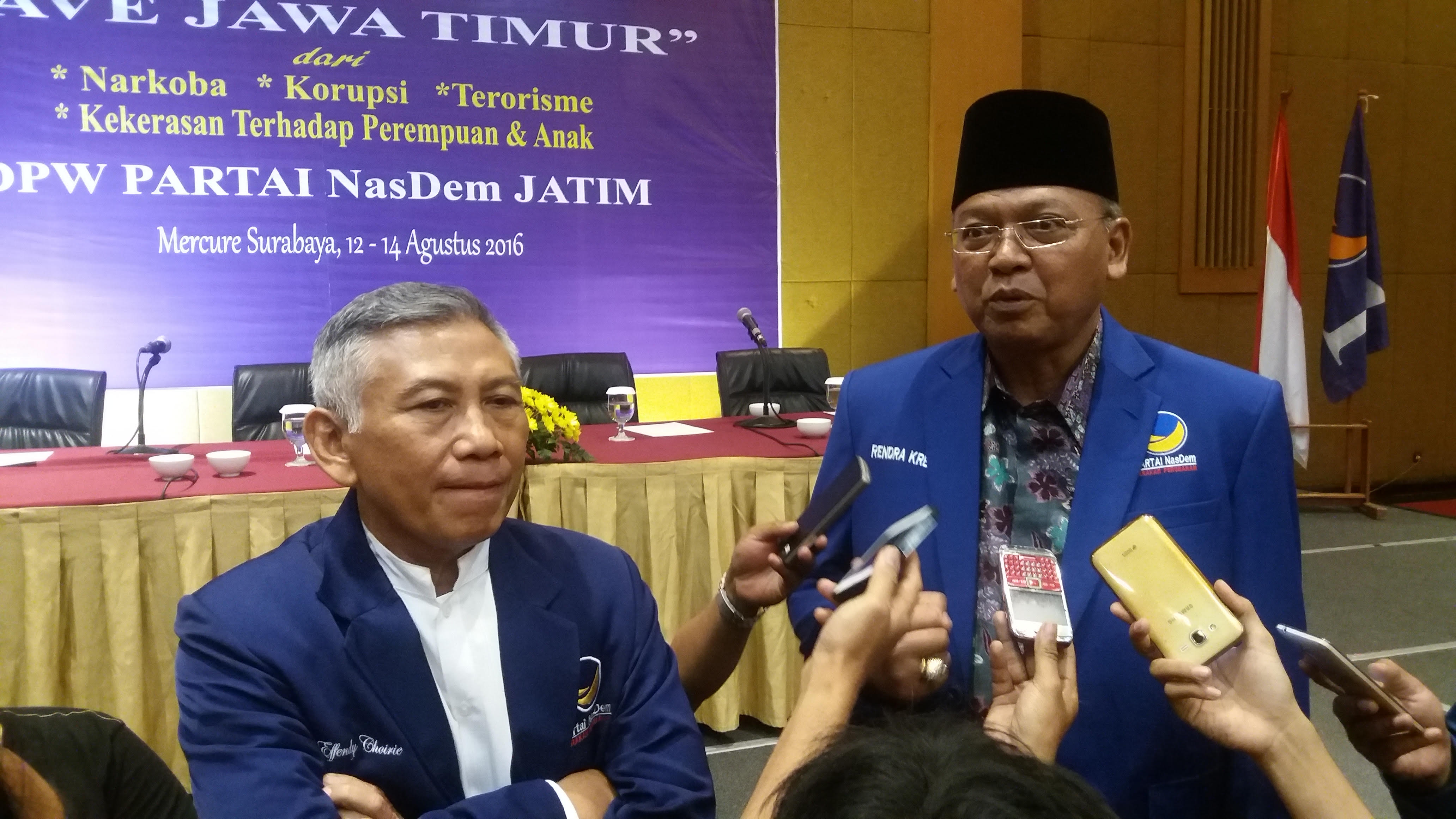 Target Jadi Parpol Besar Ke Tiga,Rendra Kresna Pimpin Partai Nasdem Jatim