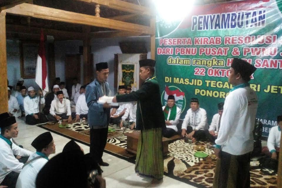 Kirap Resolusi Jihad PBNU Pusat dan PWNU Jatim Sampai di Ponorogo