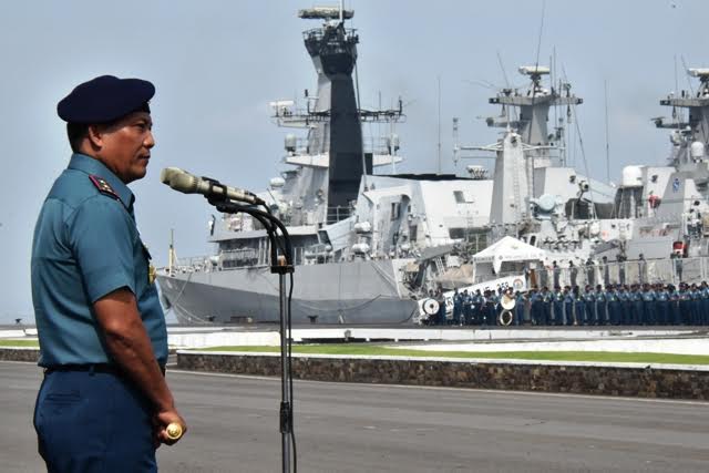 Pangarmatim Pimpin Upacara Sumpah Pemuda di Dermaga Ujung