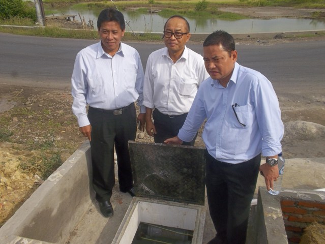 Layani Pelanggan, PDAM Surya Sembada Pasang Reservoir Cluster Dan Pompa Booster