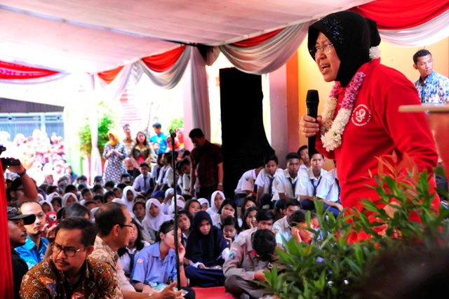 Risma Warning Pelajar Jauhi Narkoba