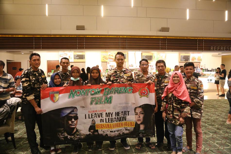 Korem 084 Ajak masyarakat Nobar Film I Leave My Heart in Lebanon