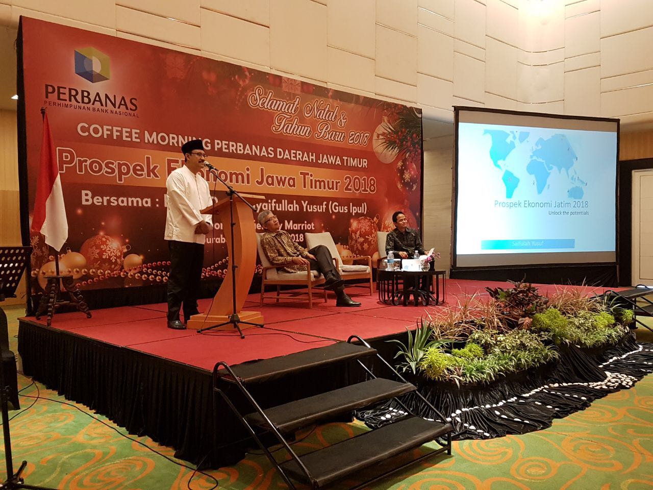 Gus Ipul Minta Perbankan Dukung Pertumbuhan Ekonomi