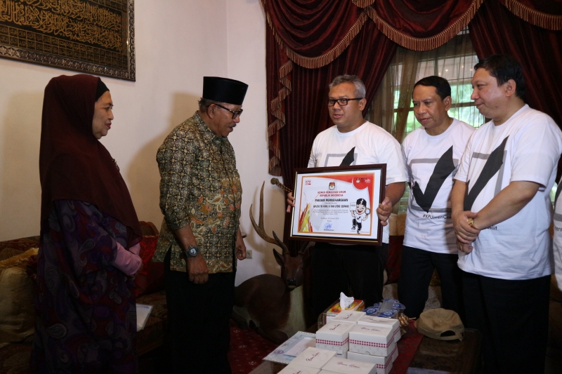 Dapat Kunjungan Coklit, Imam Utomo: Semoga Pilgub Lancar