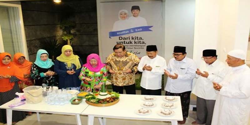 Posko Berslogan Dari Kita Untuk Kita, Siap Menangkan Khofifah-Emil