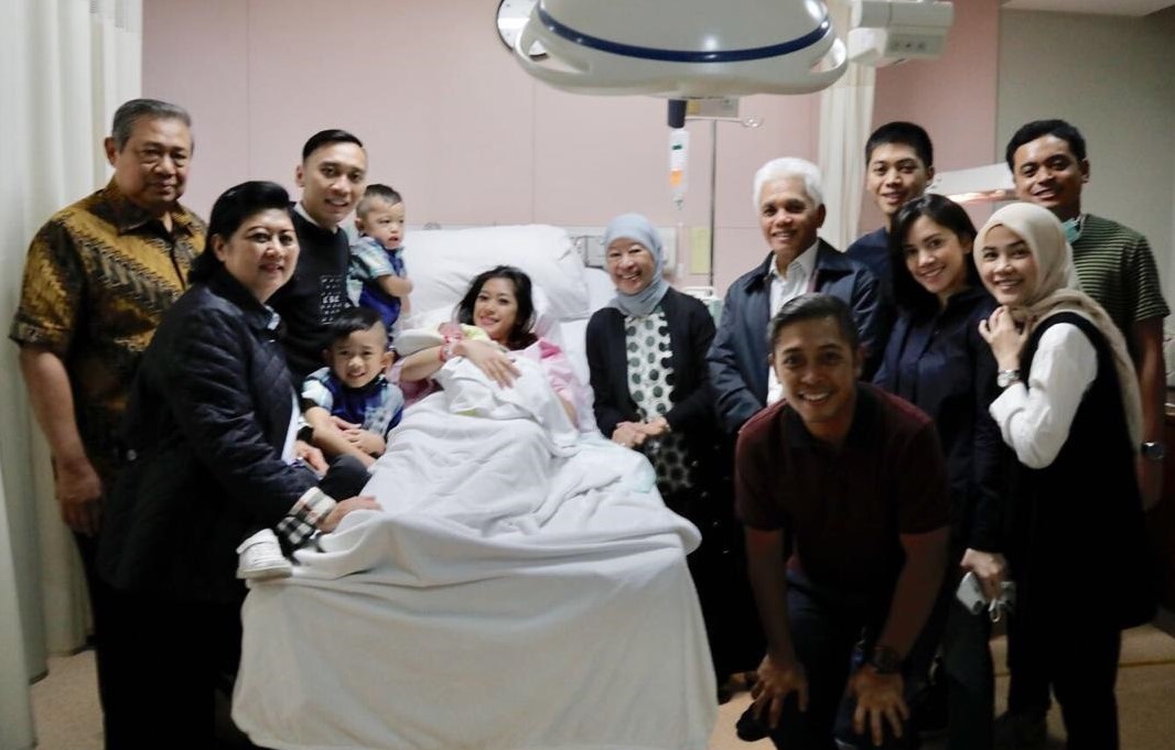 SBY Dikaruniai Cucu Keempat Di Awal Tahun 2018