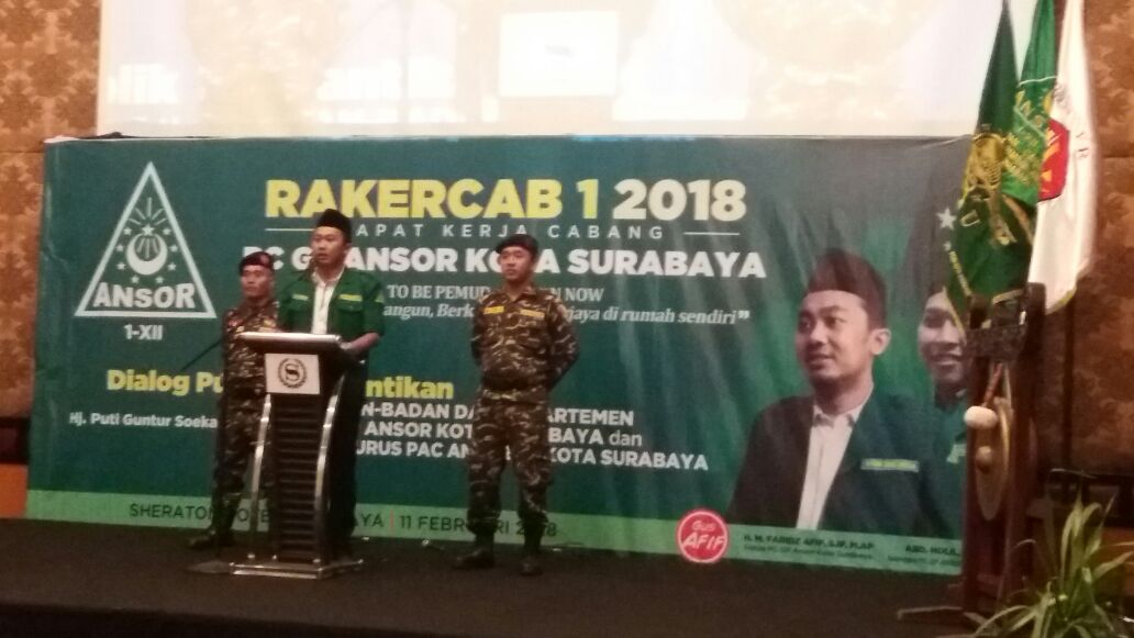 Ansor Surabaya Dukung Kadernya Yang Maju di Pilkada