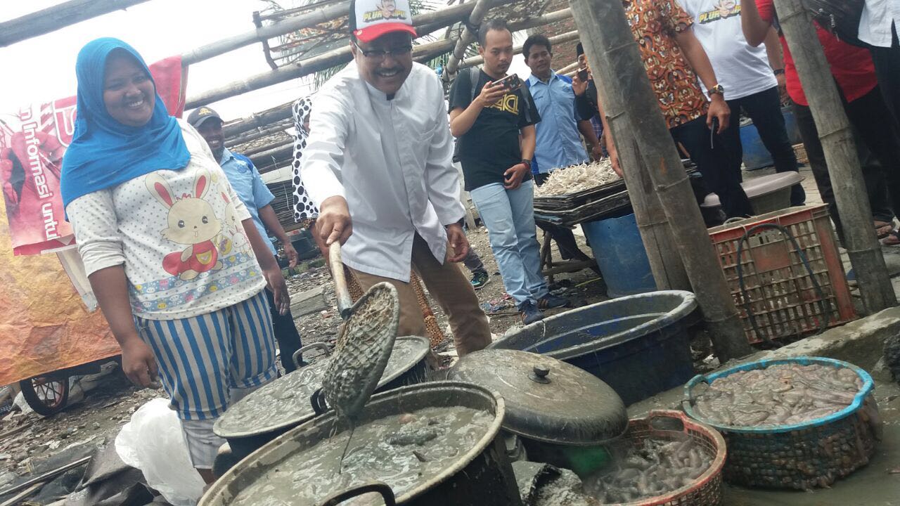 Hasil Produksi Turun, Ratusan Nelayan Kenjeran Sambat ke Gus Ipul