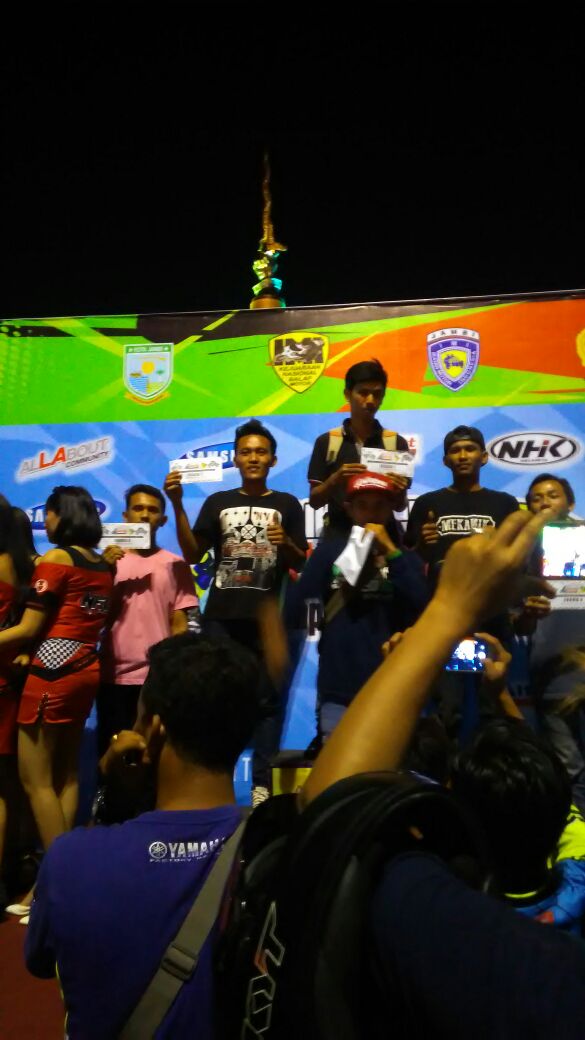 Budiman Scooter Juara 2 Kelas Vespa Ajang Walikota Cup Race Motoprix Championship 2018