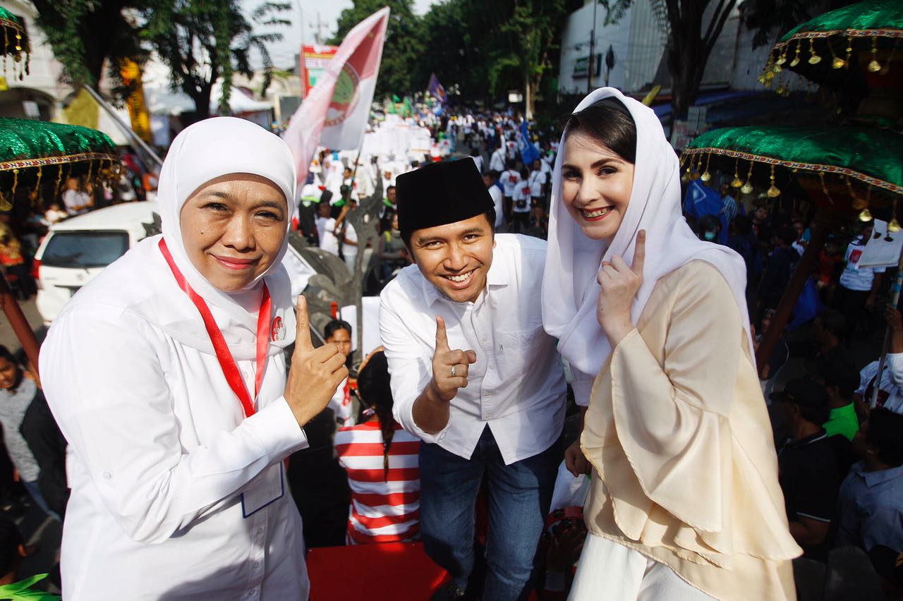 Emil Dardak Memiliki 4 Faktor Ini, Khofifah Optimistis Menang Pilgub Jatim