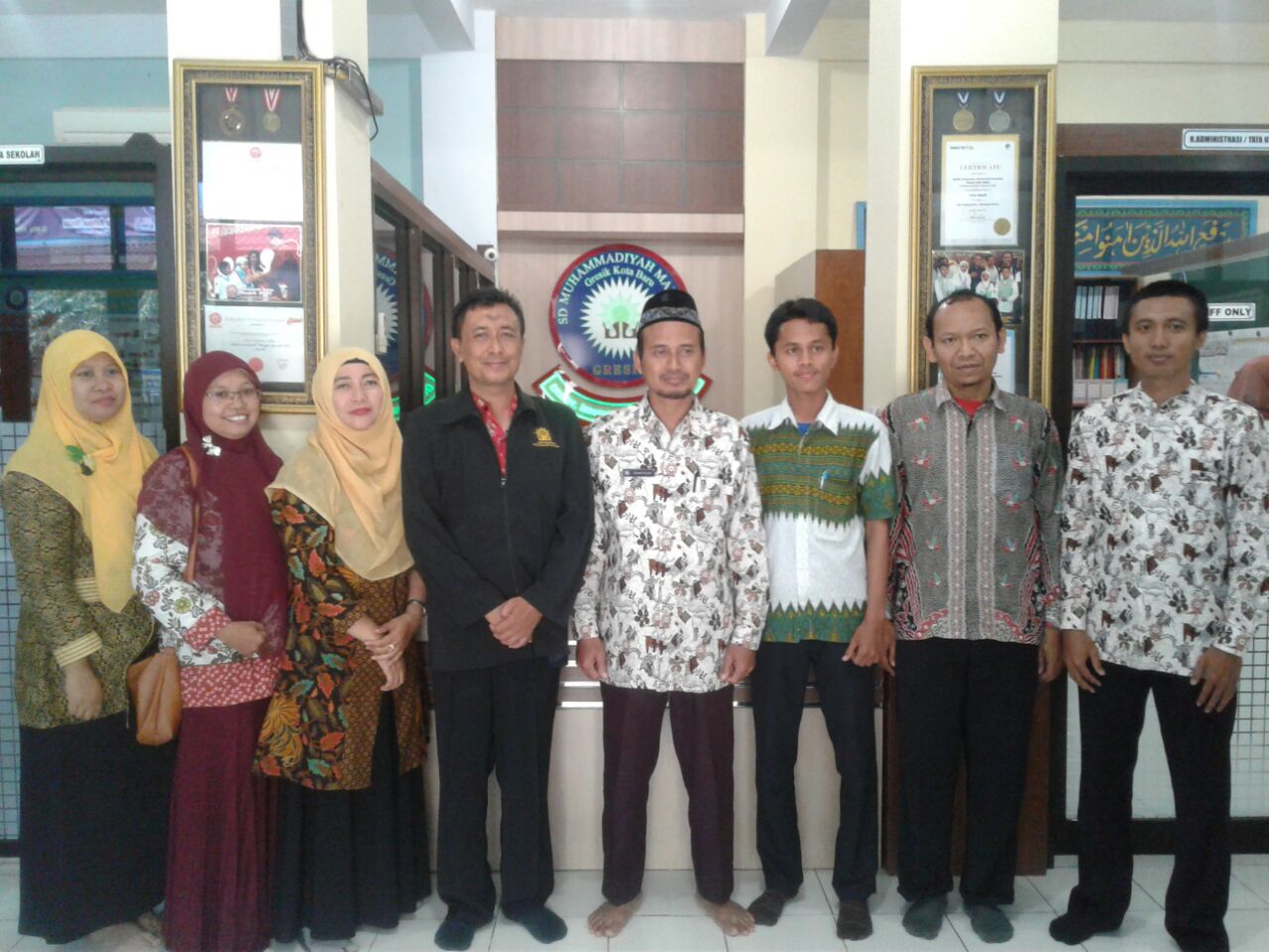 Gali Ilmu, Guru SD Muhammadiyah 18 Surabaya Kunjungi SD Muhammadiyah Manyar