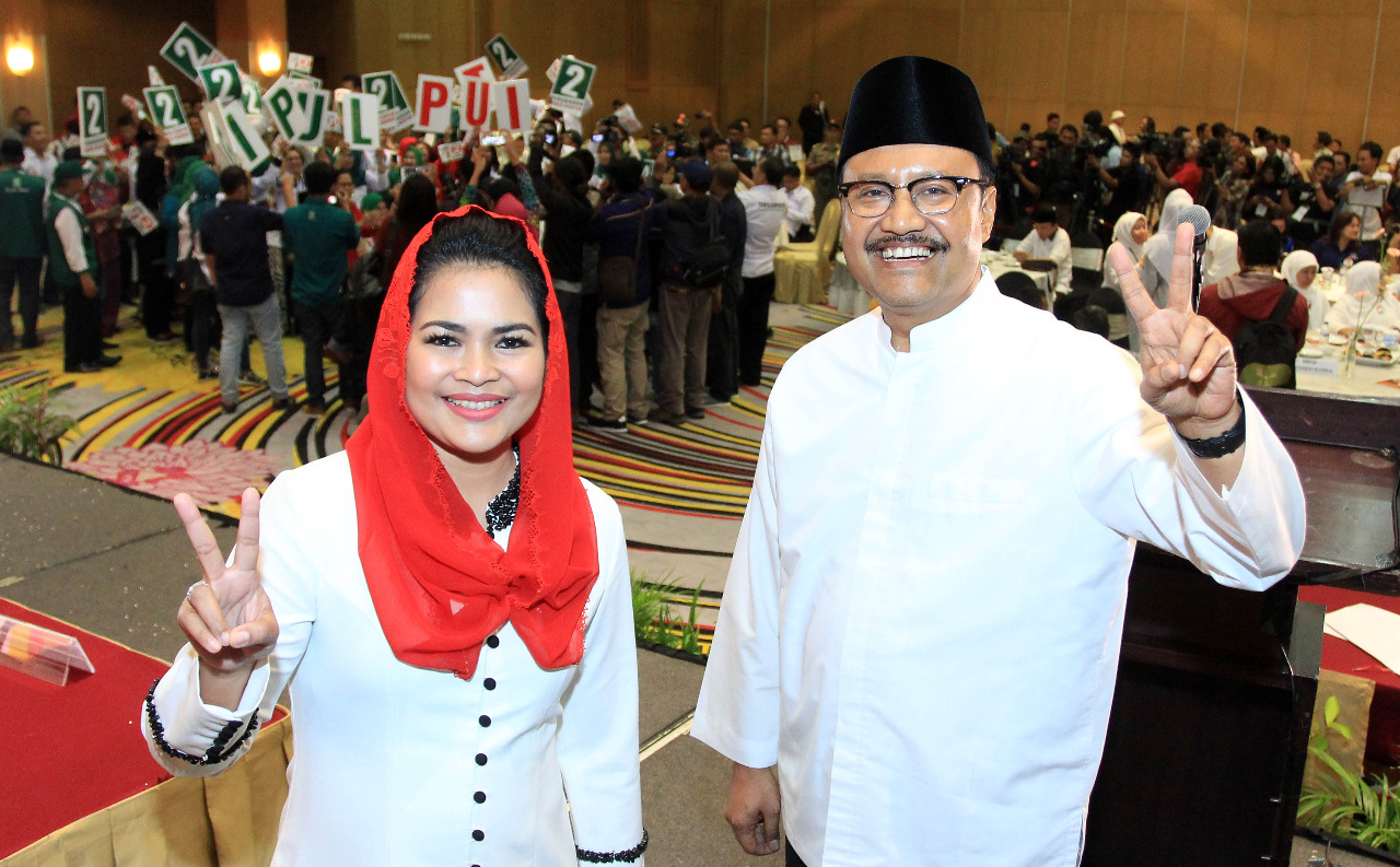 PDIP Minta Pemilih Jokowi Coblos Gus Ipul dan Mbak Puti