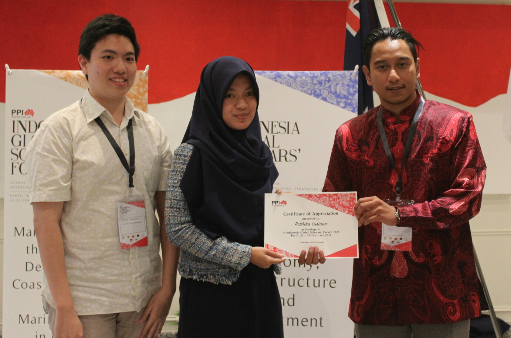 Mahasiswa UNAIR Bicara Potensi Farmasi Kemaritiman di Australia