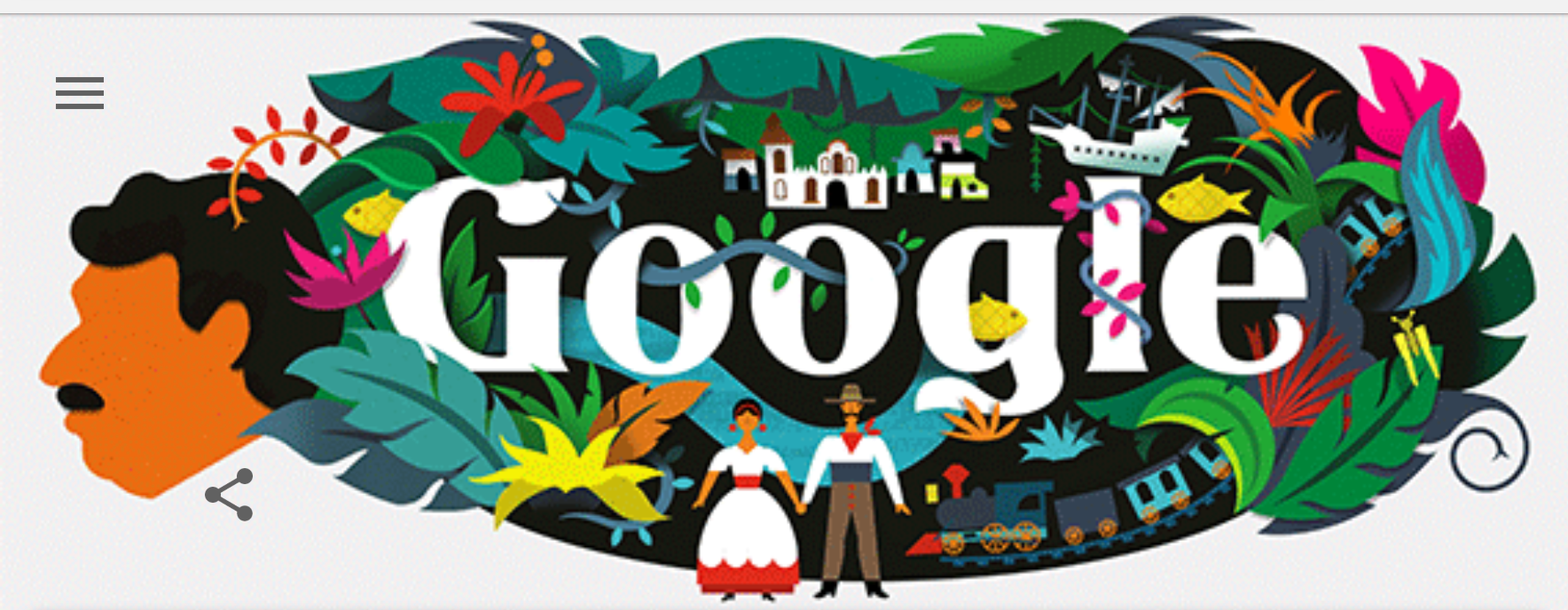 Gabriel Garcia Marquez dan Macondo dalam Google Doodle Hari Ini