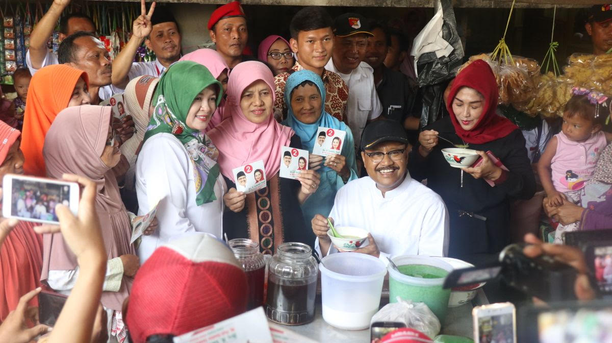 Dikunjungi Gus Ipul, Harga Bumbu di Pasar Mojokerto Langsung Stabil
