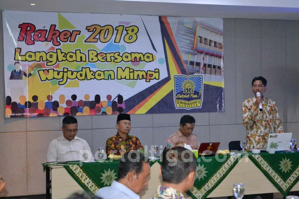 Raker SDM 18 Surabaya, Kerja Berpedoman Surat Al - Insyiroh