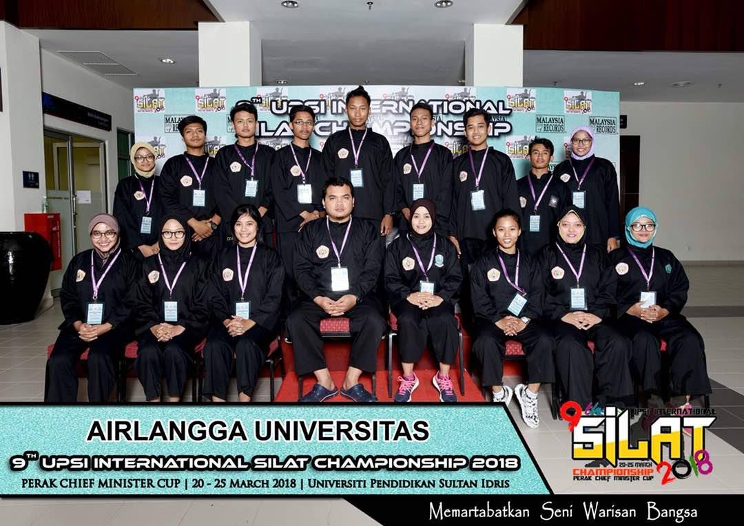 Tim Pencak Silat UNAIR Boyong Medali Perunggu Dari Malaysia