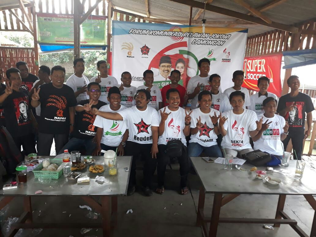 Selaras Dengan Program Nawacita, FKRJ Lamongan Dukung Gus Ipul-Puti