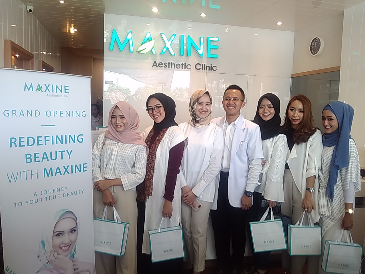 Launching Maxine Aesthetic Clinic, Jelaskan Manfaat Galactomyces dan Strategi Pemasaran