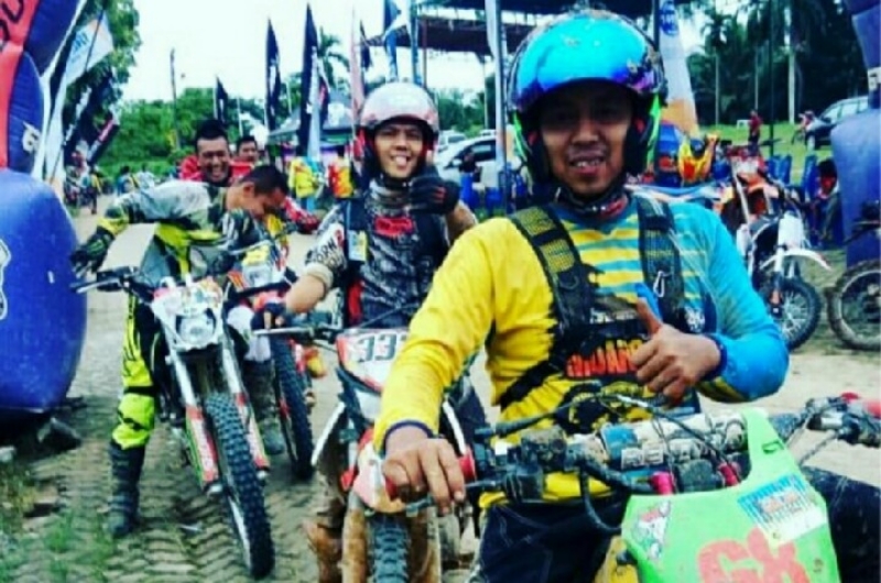 Melintas di Sangeti Jambi, Biker Trail Ini Jumpa Beruang
