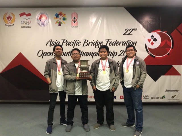 UKM Bridge UNAIR Raih Juara 1 Kompetisi Se-Asia Pasifik