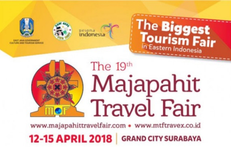 Majapahit Travel Fair 2018 Digelar Mulai 12 April 2018
