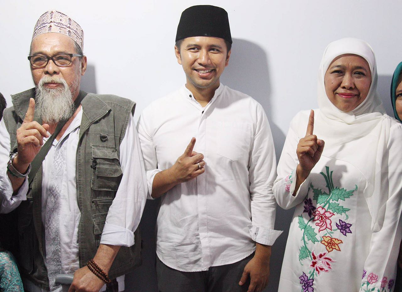 KH Abdullah Siradj Sidogiri Pasuruan Dukung Khofifah karena Bisa Dipercaya