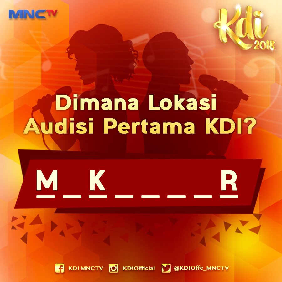 KDI 2018 Siap Digelar, Ini Jadwal Audisinya