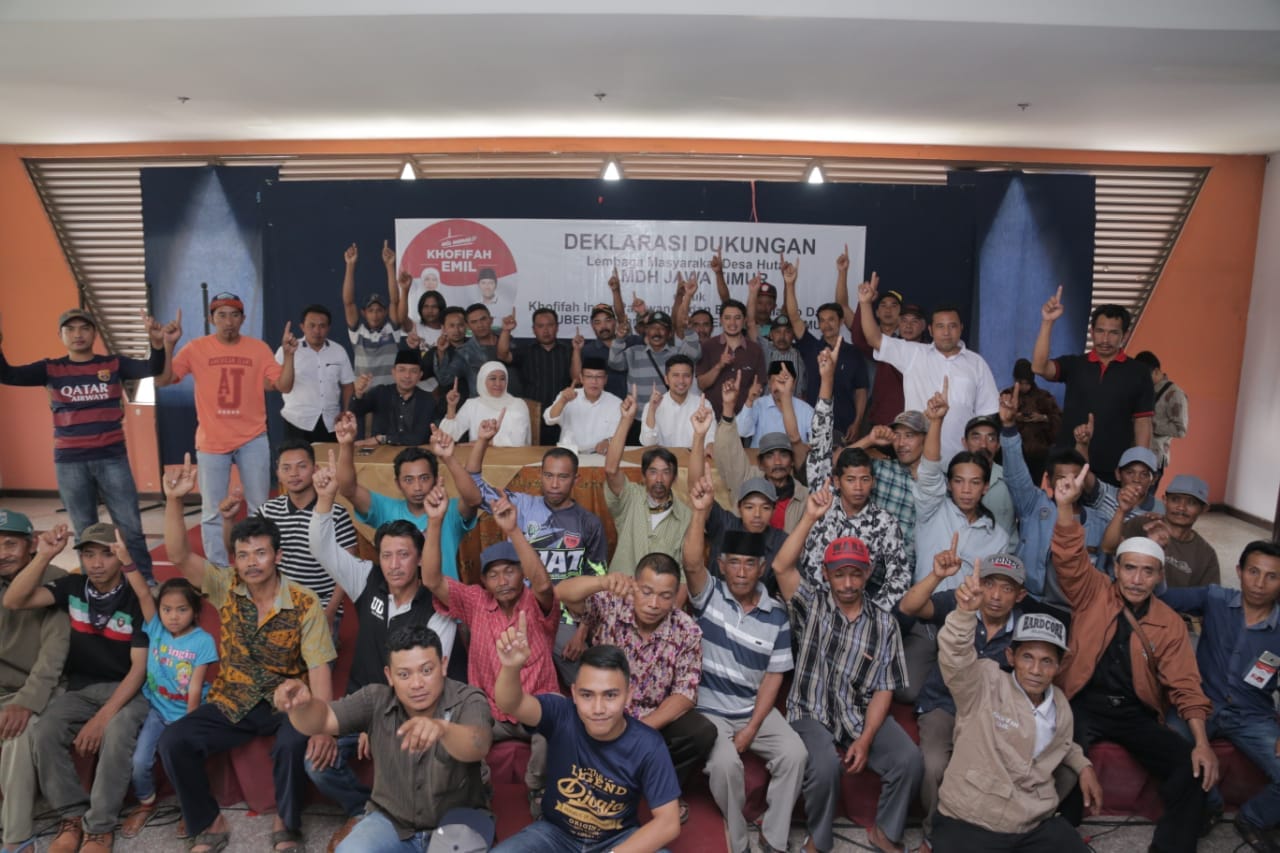 LMDH Seluruh Jawa Timur Deklarasi Dukung Khofifah-Emil