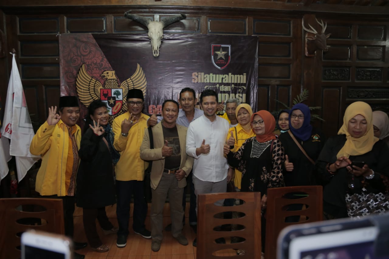 Kunjungi Malang, Emil Dapat Dukungan Ormas Garda Pancasila