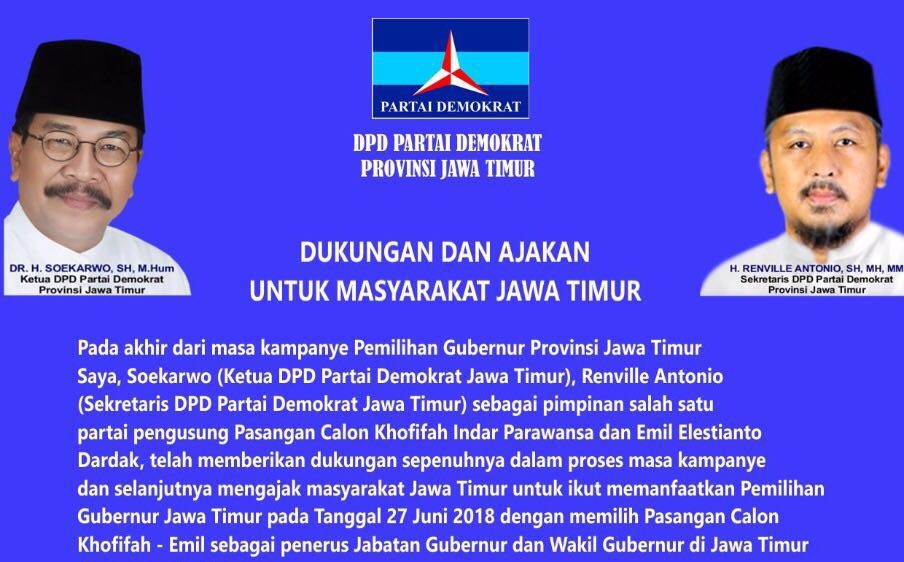 Pengamat: Surat Terbuka Pakde Karwo akan Berdampak Signifikan