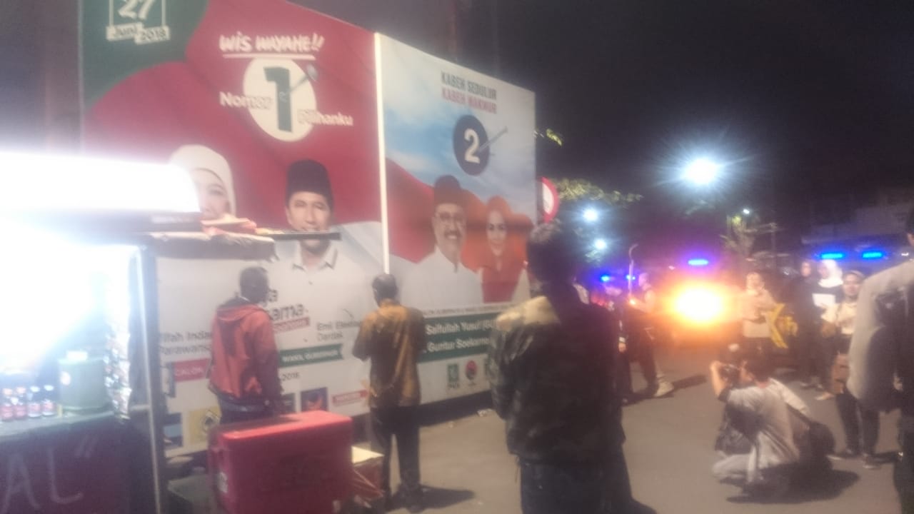 KPU Jatim Tertibkan Alat Peraga Kampanye