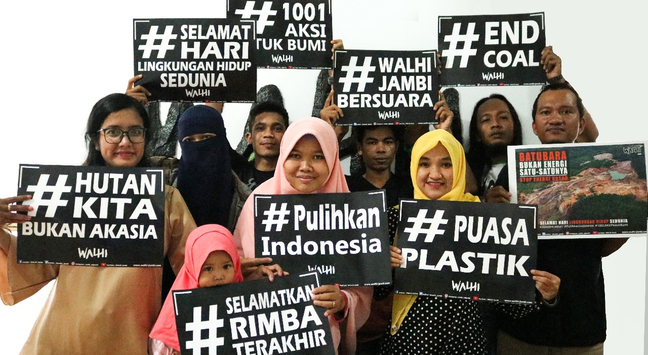 Walhi Ajak Masyarakat Jambi Perduli Kerusakan Lingkungan Hidup