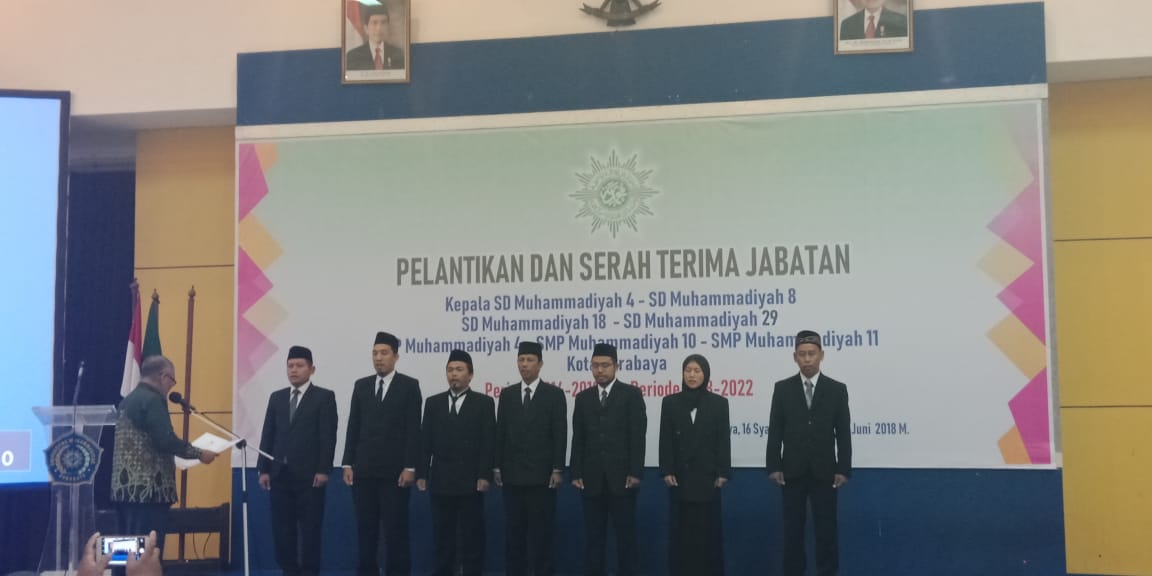 Pelantikan Kepala Sekolah Baru SD Muhdipat Surabaya