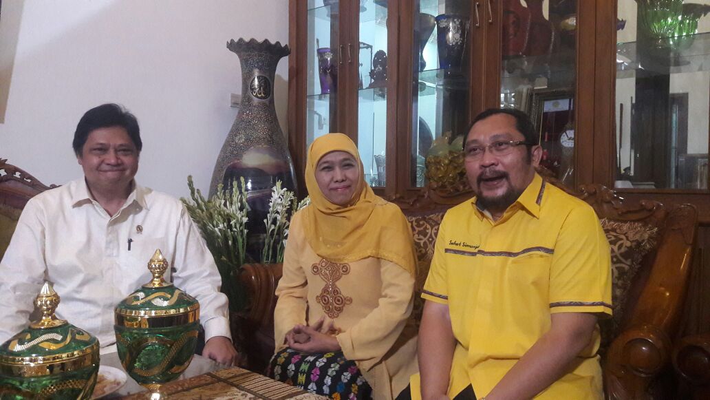Airlangga Hartarto: Fraksi Golkar Kawal Kebijakan Gubernur Khofifah