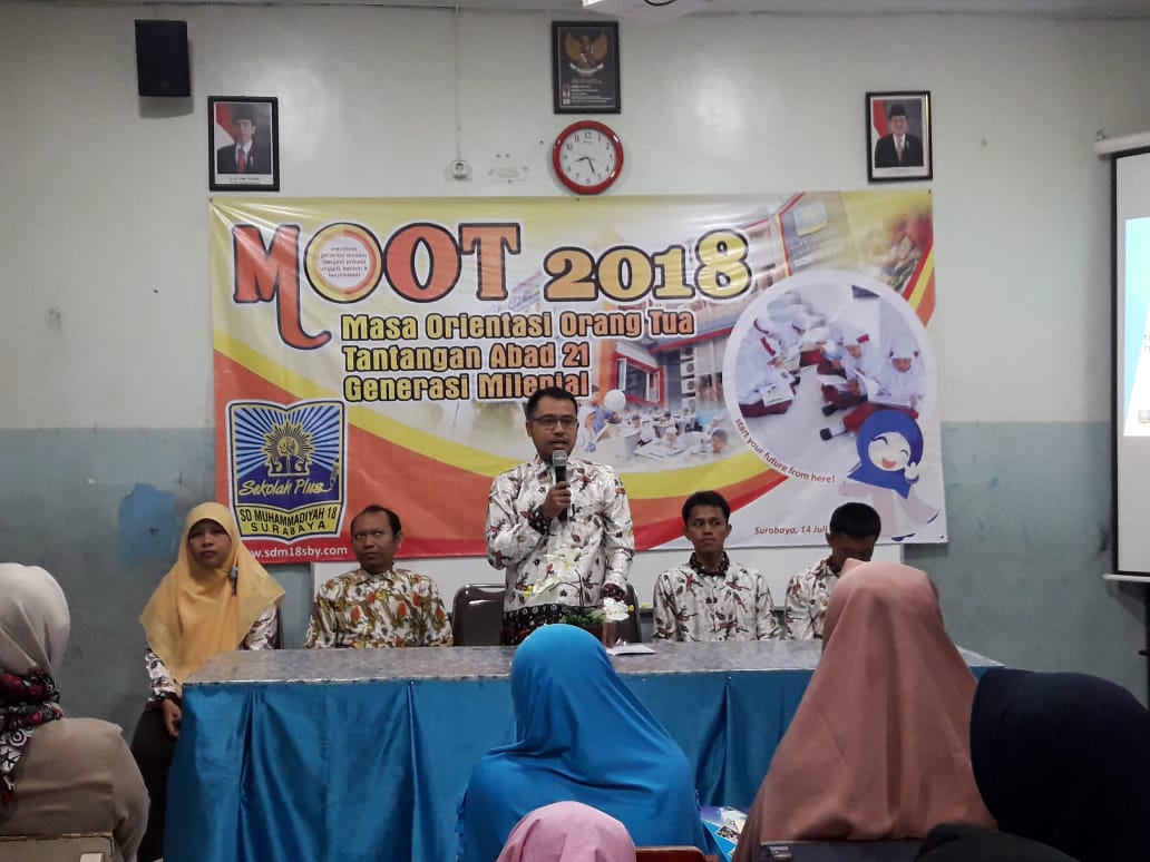 Pentingnya Masa Orientasi Orang Tua di SD Muhammadiyah 18 Surabaya
