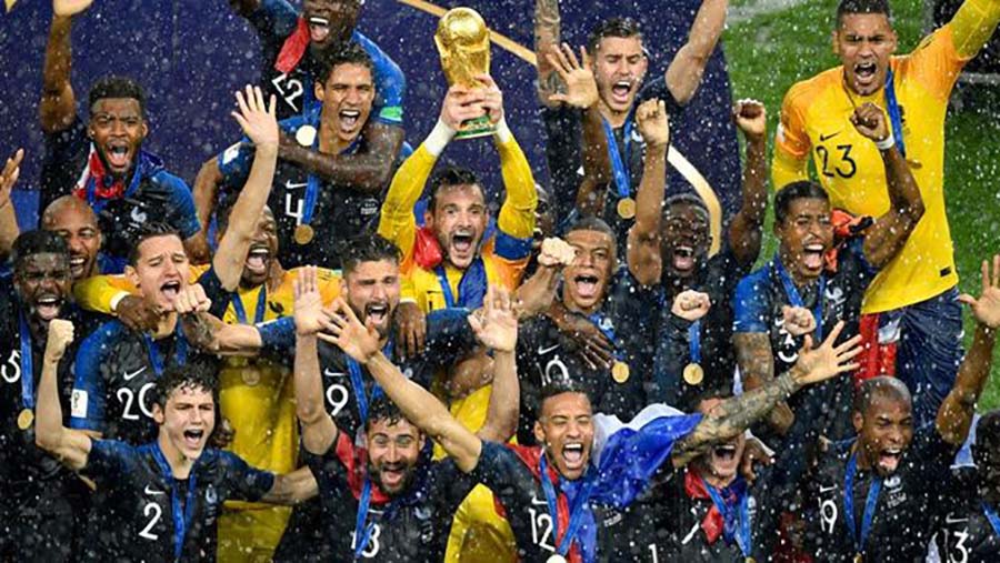 Bungkam Kroasia 4-2, Prancis Juara Piala Dunia 2018