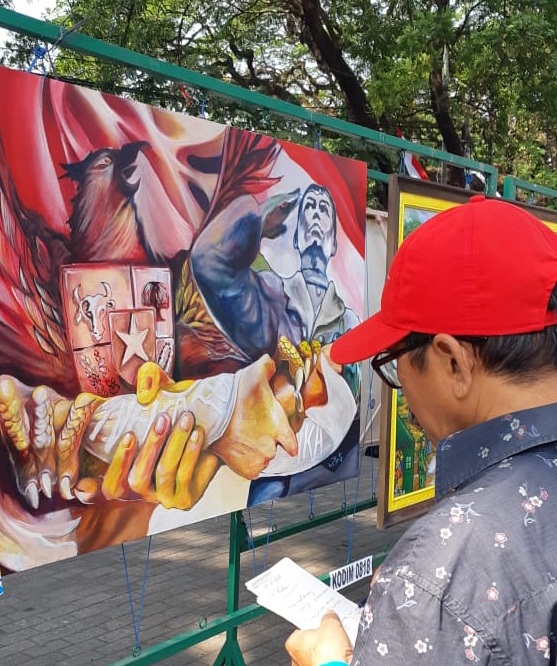 Korem 083/BDJ Gelar Lomba Lukis Bertema Kebudayaan Dan Kebhinekaan