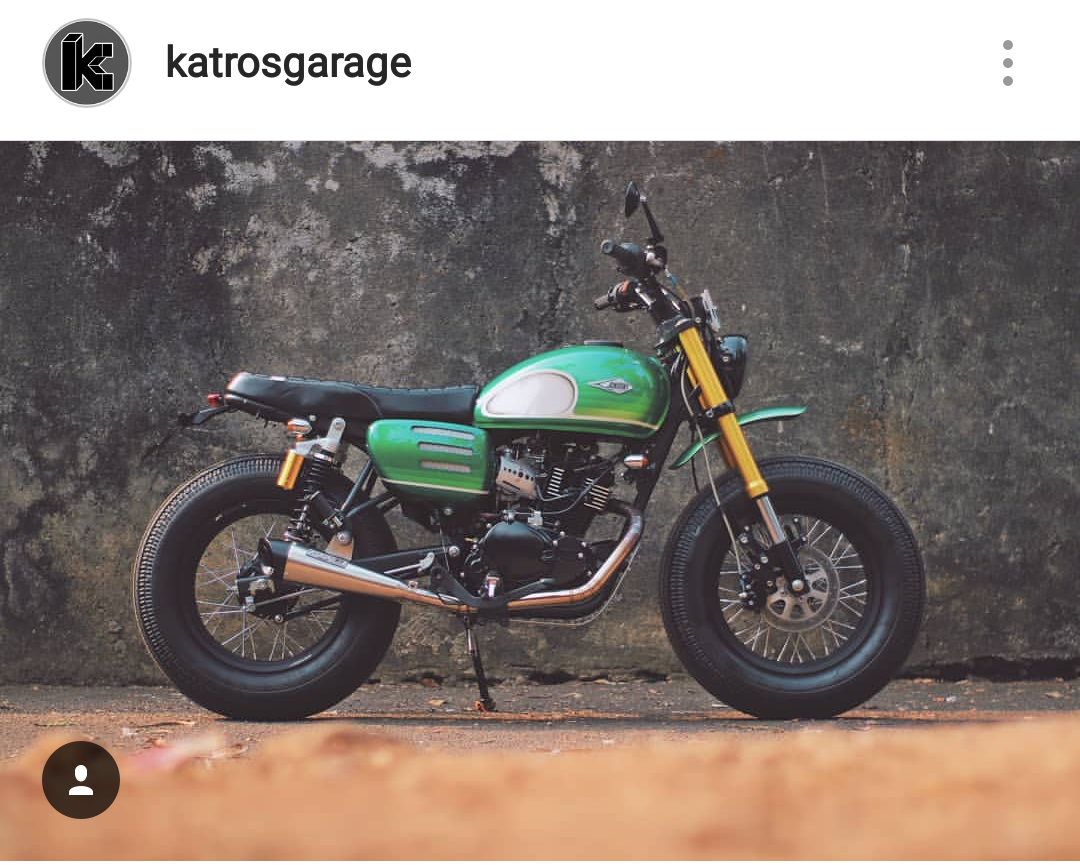 Ini Motor Baru Jokowi, Hasil Oprekan Kawasaki W175