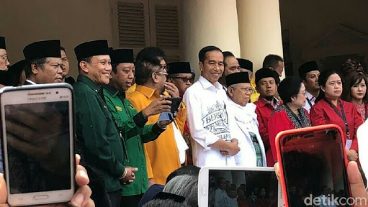 Jokowi-K.H. Maruf Amin Daftar Capres-Cawapres Di KPU