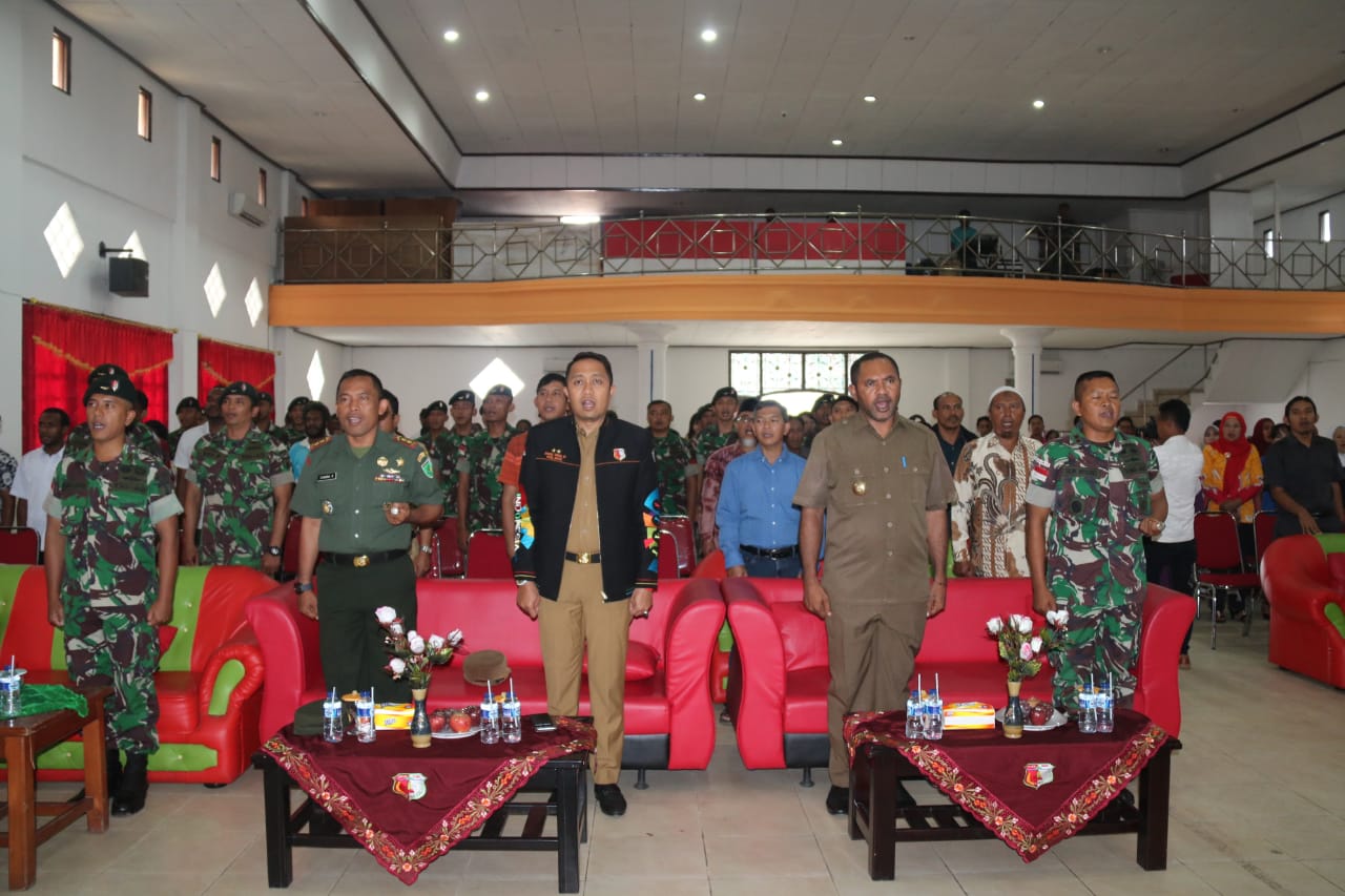 Sembilan Bulan Di Perbatasan, Satgas 500/Raider Pamit Ke Masyarakat Dan Forpimda