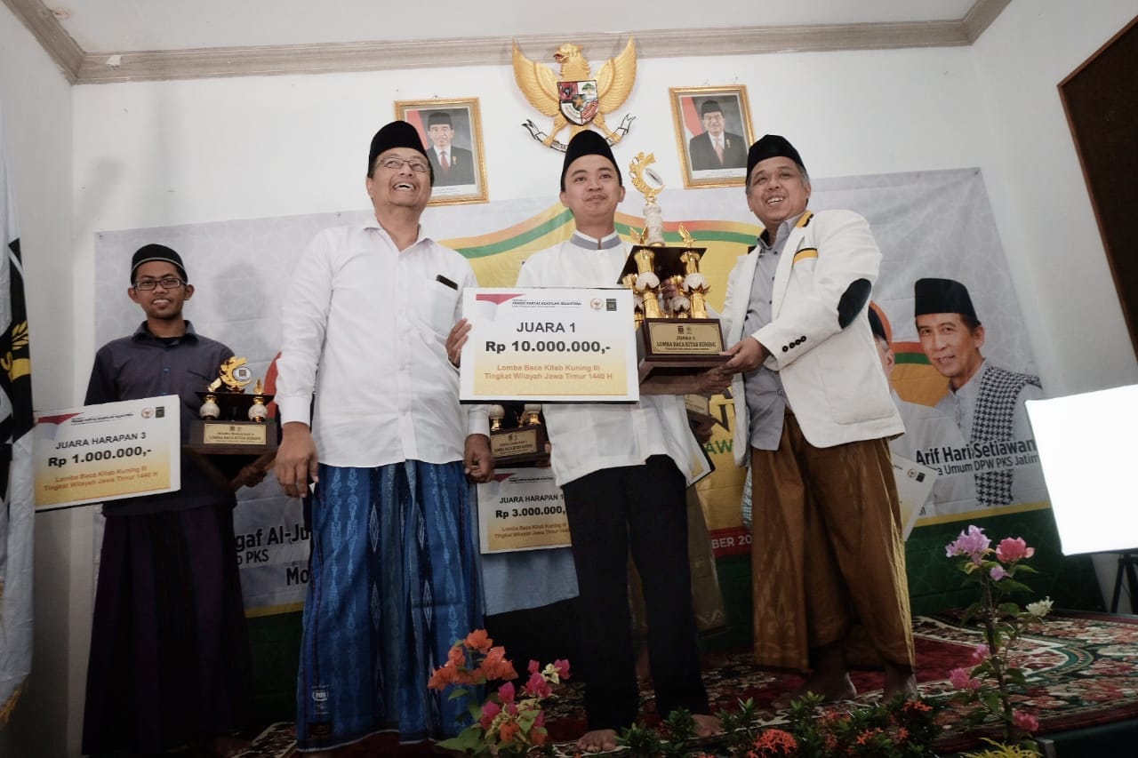Ini Juara Lomba Baca Kitab Kuning III PKS Jatim