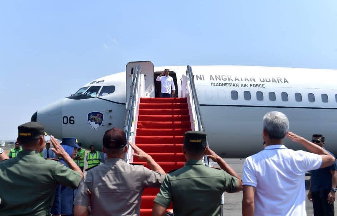 Presiden Jokowi Tinjau Korban Bencana Gempa Tsunami Palu