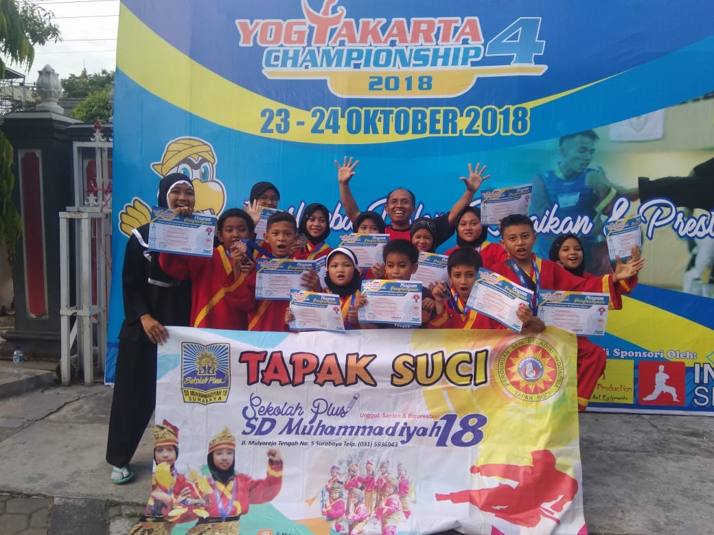 SDM 18 Surabaya Borong Medali Kejurnas Silat Yogyakarta Championship 2018