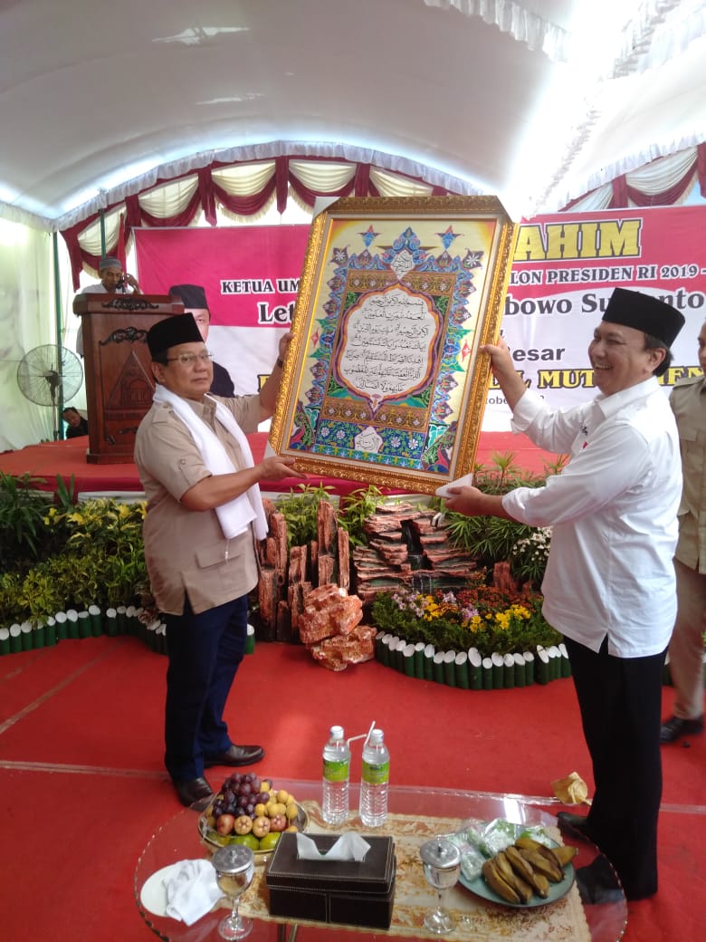 Gus Amik: Semoga Allah Meridhoi Pak Prabowo