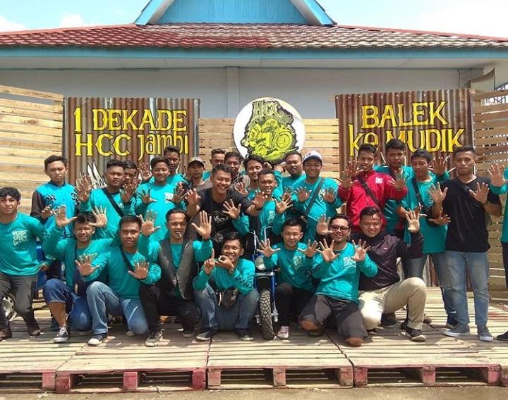 4.263 Bikers Hadiri Acara 1 Dekade HCC Jambi