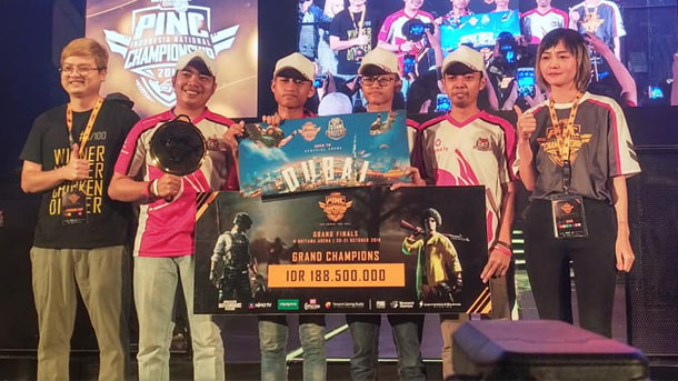 Bigetron Esport Juara PUBG Indonesia National Championship 2018