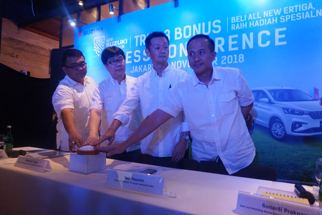 Suzuki Bagi-bagi Tiket Gratis Nonton Timnas Indonesia di AFF 2018