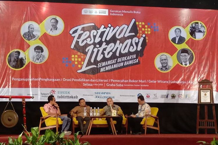 850 Peserta Hadiri Festival Literasi di Surakarta
